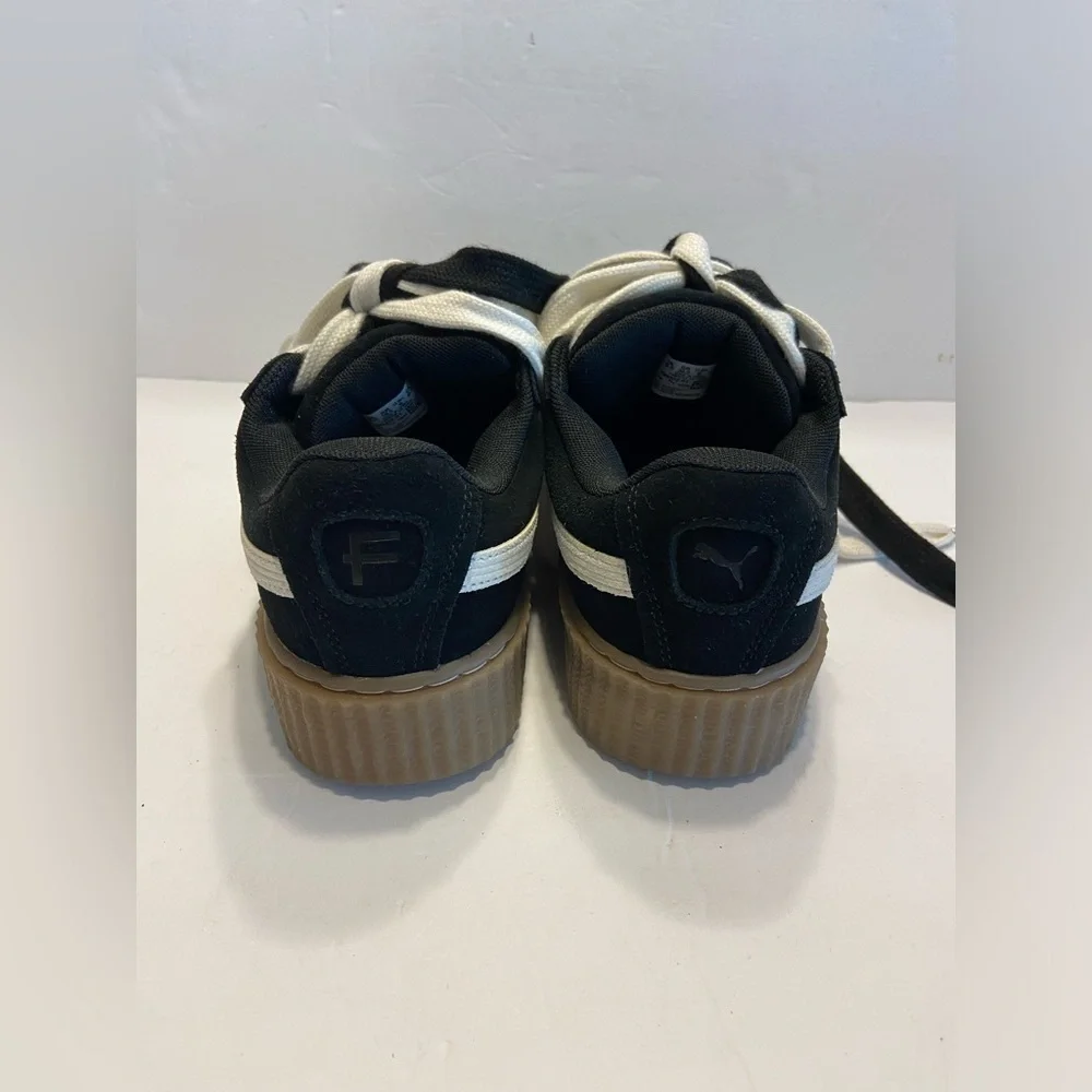 FENTY x PUMA Creeper Phatty Womens Rihanna Black Warm White Gum Brown 396403-01